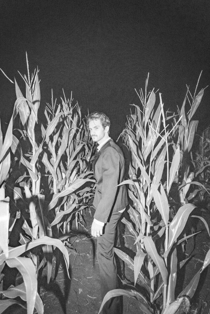 schwarz weiß Porträt von SKUPPIN